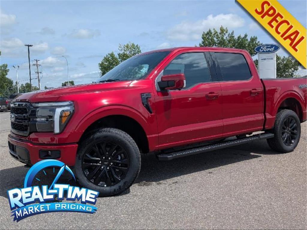 2025 Ford F-150 Lariat Red at $80,099