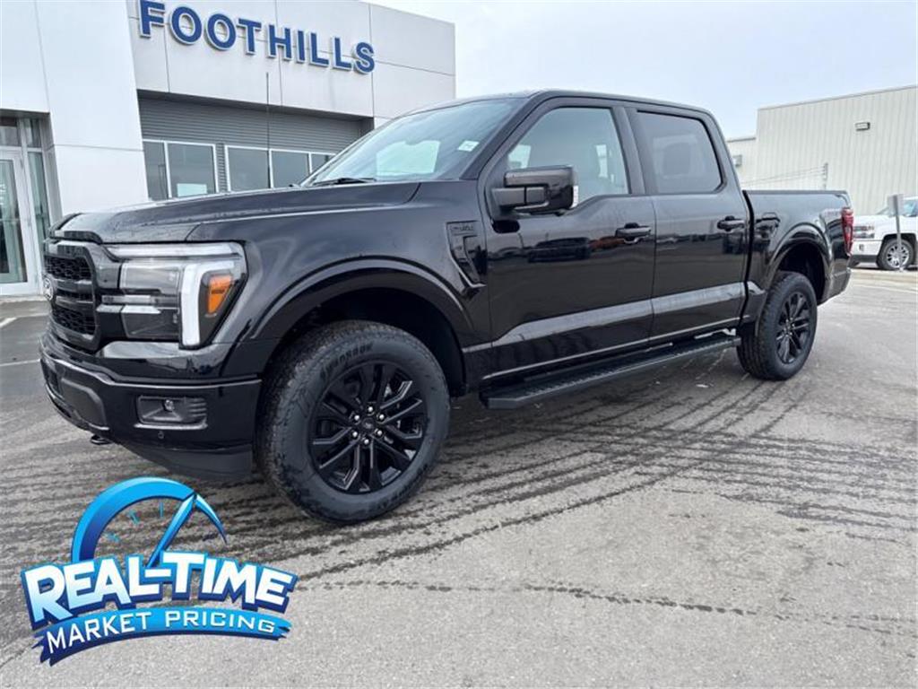 2025 Ford F-150 Lariat Black at $79,374
