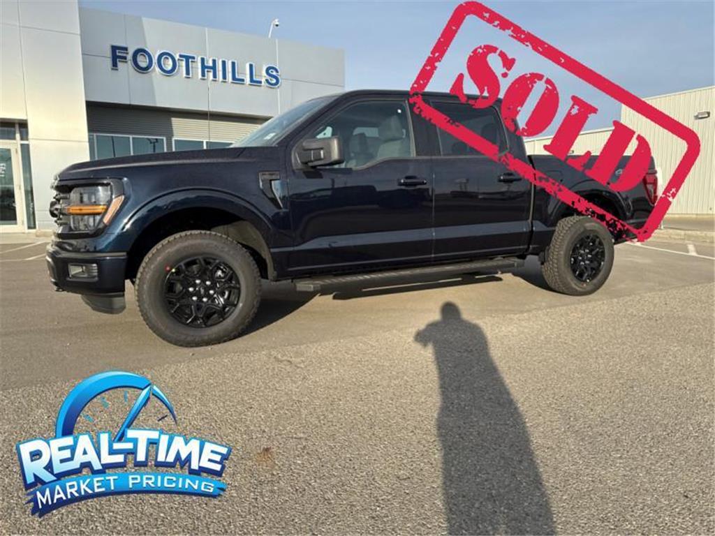 2025 Ford F-150 XLT Blue at $58,479