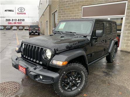 2021 Jeep Wrangler UNLIMITED WILLYS (Stk: 50841A) in Brampton - Image 1 of 23