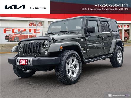 2015 Jeep Wrangler Unlimited Sahara (Stk: SR22-209A) in Victoria, BC - Image 1 of 24