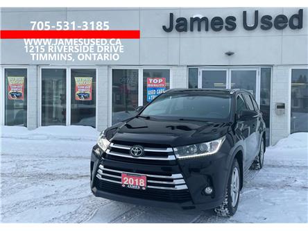 2018 Toyota Highlander Limited (Stk: P03133) in Timmins - Image 1 of 15