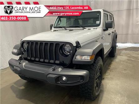 2020 Jeep Wrangler Unlimited Sport (Stk: F222843B) in Lacombe - Image 1 of 23