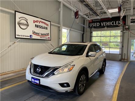 2017 Nissan Murano SL (Stk: P1180) in Owen Sound - Image 1 of 15