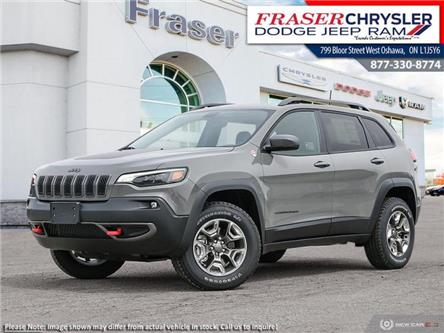 2022 Jeep Cherokee Trailhawk (Stk: N0472) in Oshawa - Image 1 of 23