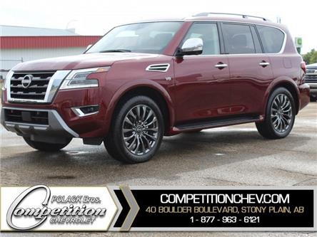 2021 Nissan Armada Platinum (Stk: N230004A) in Stony Plain - Image 1 of 50