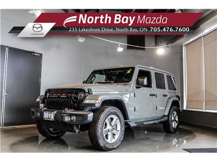 2019 Jeep Wrangler Unlimited Sahara (Stk: 15U7039A) in North Bay - Image 1 of 25
