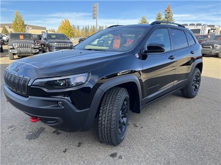 2022 Jeep Cherokee Trailhawk (Stk: NT469) in Rocky Mountain House - Image 1 of 13