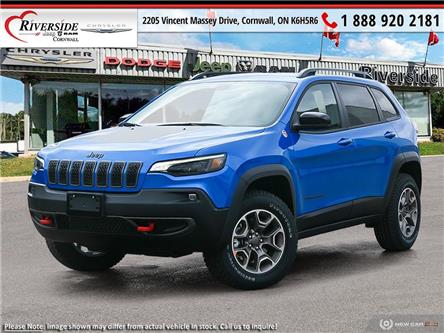2022 Jeep Cherokee Trailhawk (Stk: N22258) in Cornwall - Image 1 of 23