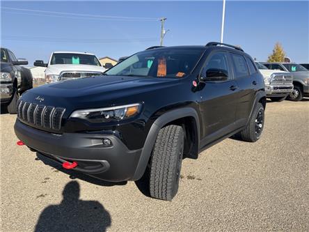 2022 Jeep Cherokee Trailhawk (Stk: NT455) in Rocky Mountain House - Image 1 of 12