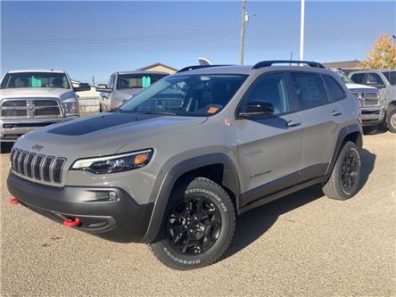 2022 Jeep Cherokee Trailhawk (Stk: NT438) in Rocky Mountain House - Image 1 of 26