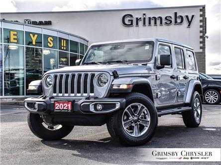 2021 Jeep Wrangler Unlimited Sahara (Stk: U5524) in Grimsby - Image 1 of 32