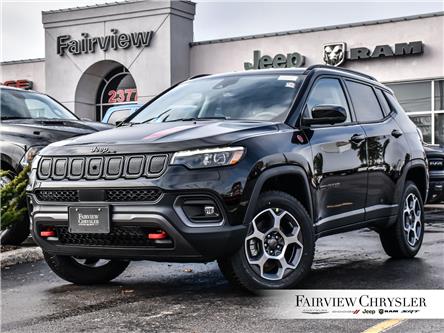 2022 Jeep Compass Trailhawk (Stk: NT1195) in Burlington - Image 1 of 32