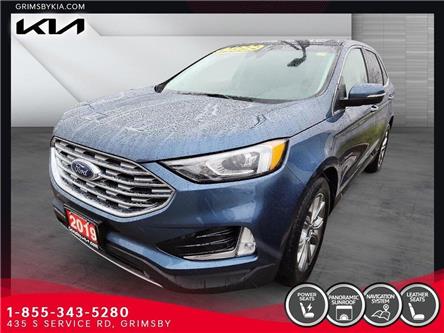 2019 Ford Edge Titanium LEATHER INTERIORS | PANORAMIC SUNROOF | 1 (Stk: U2359A) in Grimsby - Image 1 of 15