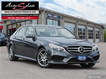 2016 Mercedes-Benz E-Class 4Matic (Stk: 1ME4T32M) in Scarborough - Image 1 of 28