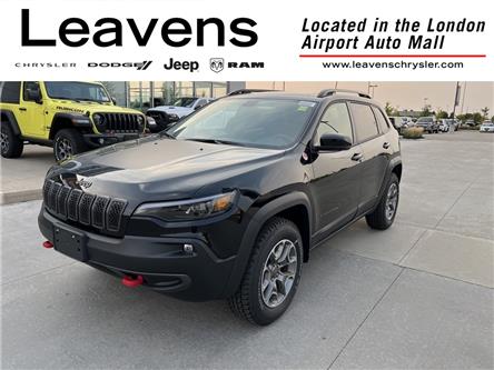 2022 Jeep Cherokee Trailhawk (Stk: 22385) in London - Image 1 of 22