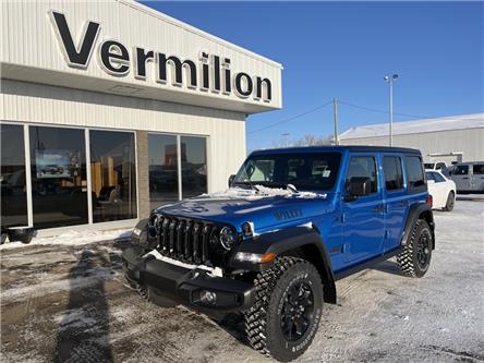 2023 Jeep Wrangler Sport (Stk: 23WR9934) in Vermilion - Image 1 of 15