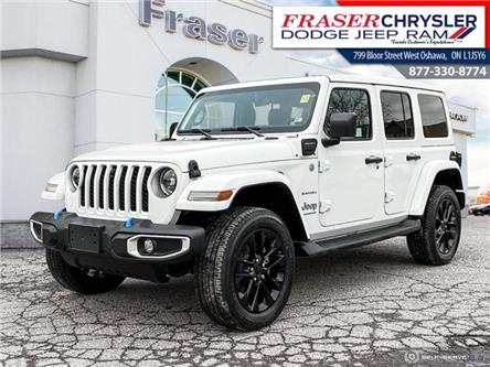 2023 Jeep Wrangler 4xe Sahara (Stk: Q0052) in Oshawa - Image 1 of 25