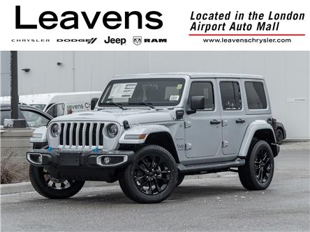 2023 Jeep Wrangler 4xe Sahara (Stk: 23062) in London - Image 1 of 10