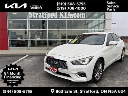 2022 Infiniti Q50 Luxe (Stk: P22061) in Stratford - Image 1 of 30