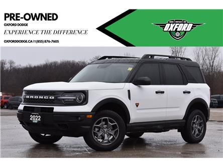 2022 Ford Bronco Sport Badlands (Stk: U10257) in London - Image 1 of 24