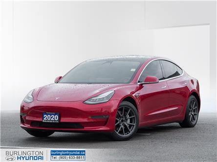2020 Tesla Model 3 Standard Range Plus (Stk: U1344) in Burlington - Image 1 of 20
