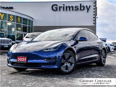 2021 Tesla Model 3 Standard Range Plus (Stk: N23004A) in Grimsby - Image 1 of 32