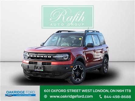 2022 Ford Bronco Sport Outer Banks (Stk: Z52224) in London - Image 1 of 20