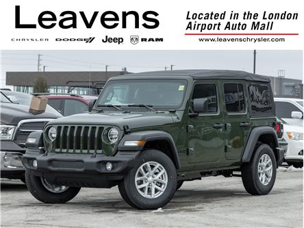 2023 Jeep Wrangler Sport (Stk: 23093) in London - Image 1 of 11