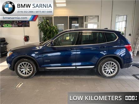 2017 BMW X3 xDrive28i (Stk: XU565) in Sarnia - Image 1 of 12