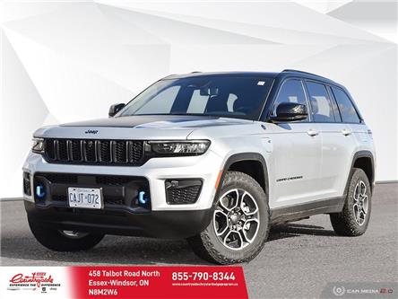 2022 Jeep Grand Cherokee 4xe Trailhawk (Stk: 22562) in Essex-Windsor - Image 1 of 27