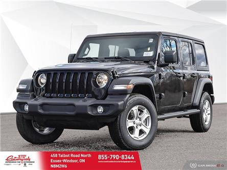 2023 Jeep Wrangler Sport (Stk: 23078) in Essex-Windsor - Image 1 of 27