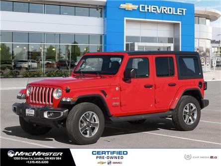 2018 Jeep Wrangler Unlimited Sahara (Stk: 23P003) in London - Image 1 of 30
