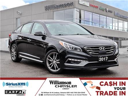 2017 Hyundai Sonata 2.0T Sport Ultimate (Stk: U1557) in Lindsay - Image 1 of 29