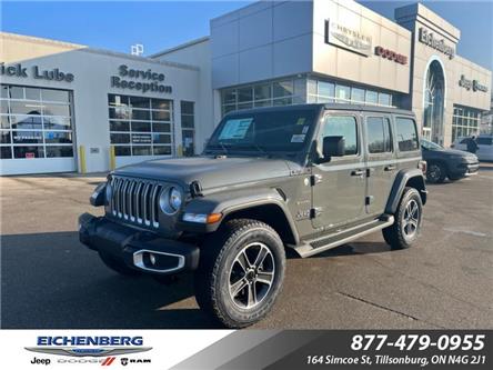 2023 Jeep Wrangler Sahara (Stk: 23-022) in Tillsonburg - Image 1 of 9