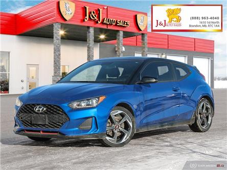 2020 Hyundai Veloster Turbo w/Two-Tone Paint (Stk: J22159) in Brandon - Image 1 of 28