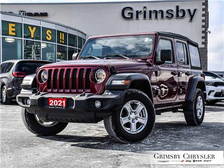 2021 Jeep Wrangler Unlimited Sport (Stk: U5619) in Grimsby - Image 1 of 32