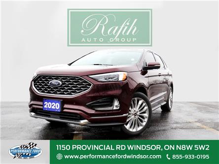 2020 Ford Edge Titanium (Stk: PR20112) in Windsor - Image 1 of 26