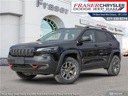 2023 Jeep Cherokee Trailhawk (Stk: Q0136) in Oshawa - Image 1 of 20