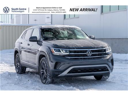 2021 Volkswagen Atlas Cross Sport 3.6 FSI Highline (Stk: U7144) in Calgary - Image 1 of 5
