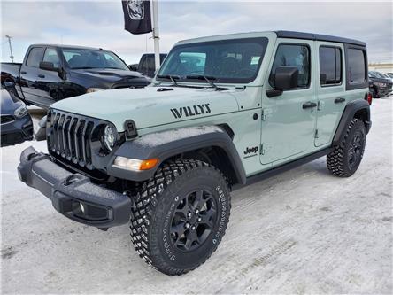 2023 Jeep Wrangler Sport (Stk: 23WR0746) in Devon - Image 1 of 17