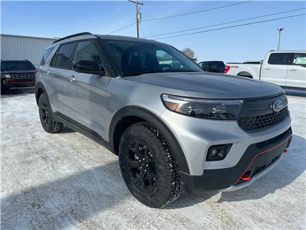 2023 Ford Explorer Timberline (Stk: 23122) in Wilkie - Image 1 of 26