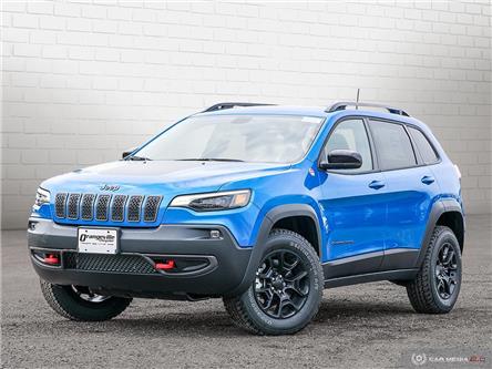 2022 Jeep Cherokee Trailhawk (Stk: ND0021) in Orangeville - Image 1 of 29