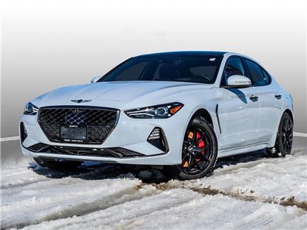 2021 Genesis G70 3.3T Sport (Stk: GU0411) in Toronto - Image 1 of 23