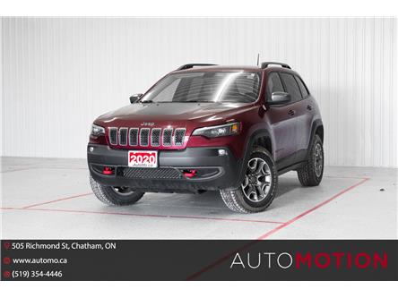 2020 Jeep Cherokee Trailhawk (Stk: 23210) in Chatham - Image 1 of 20