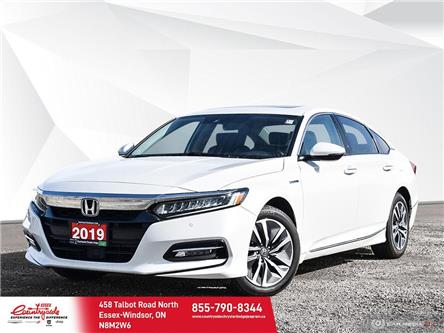 2019 Honda Accord Hybrid Touring (Stk: 61656) in Essex-Windsor - Image 1 of 27