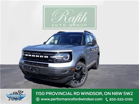 2022 Ford Bronco Sport Outer Banks (Stk: BR01104) in Windsor - Image 1 of 25