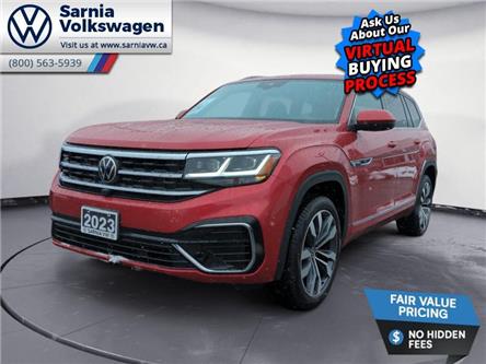 2023 Volkswagen Atlas 3.6 FSI Execline (Stk: V2346) in Sarnia - Image 1 of 15