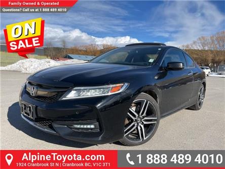 2017 Honda Accord Touring (Stk: W351364A) in Cranbrook - Image 1 of 26