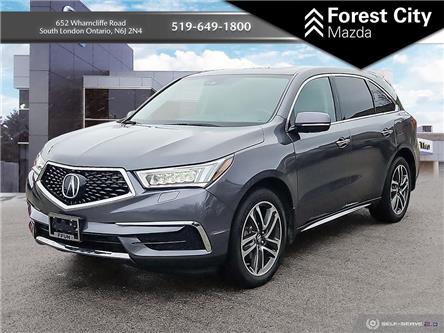 2017 Acura MDX Navigation Package (Stk: MW0262) in London - Image 1 of 25